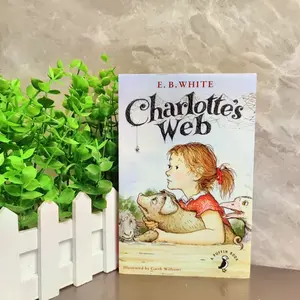Charlotte's Web Book, Classic Literature, Illustrated Storybook, Perfect Gift for Kids & Reading Enthusiasts