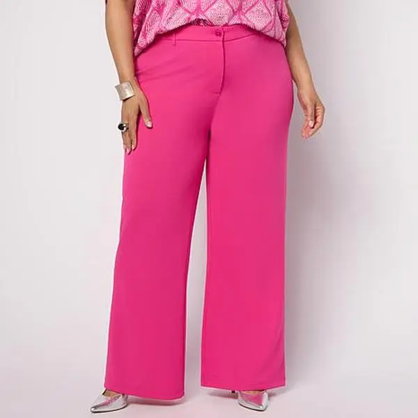 Vivica A. Fox Collection Luxe Crepe Trouser