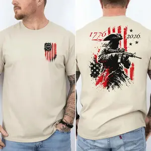 250 Years Patriotic Revolutionary War T-Shirt, 1776–2026 American Heritage Graphic Tee, Freedom Independence Day Shirt, USA Semiquincentennial Gift - KitchenEra