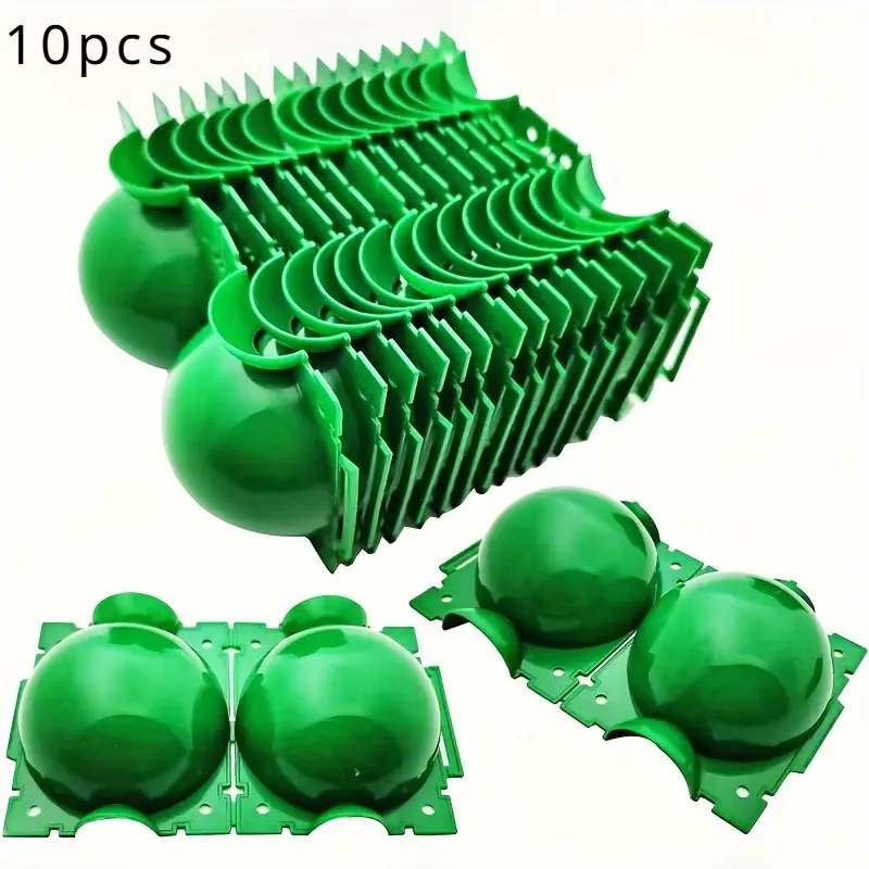 5/10pcs Tree Root Growing Box, Rooting Ball Grafting Tools, High Pressure Plant Propagation, Air Layering Pods, Grafting Ball Device For Plant Cutting Seedlings, Garden Grafting Tool