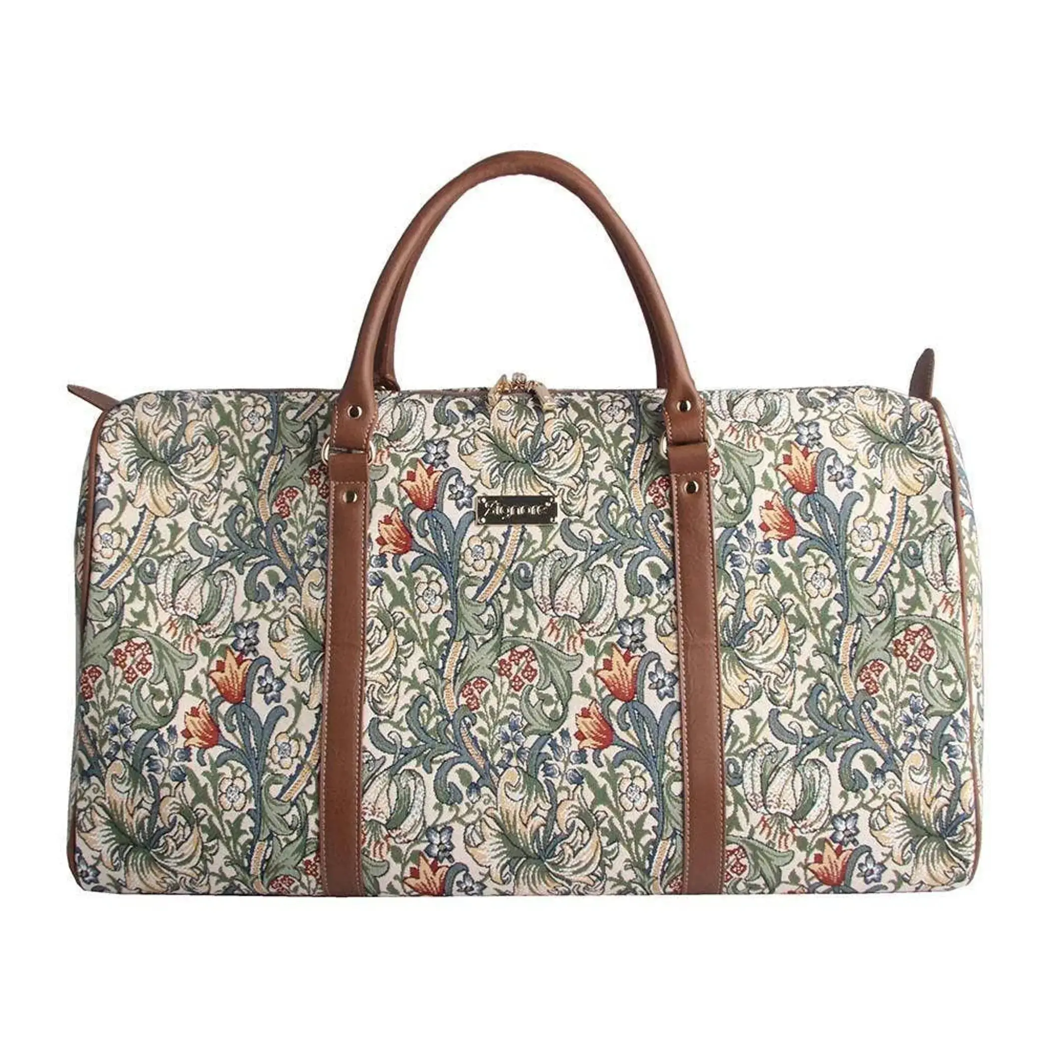 BHOLD-GLILY  William Morris Golden Lily Big Holdall/Duffel Bag