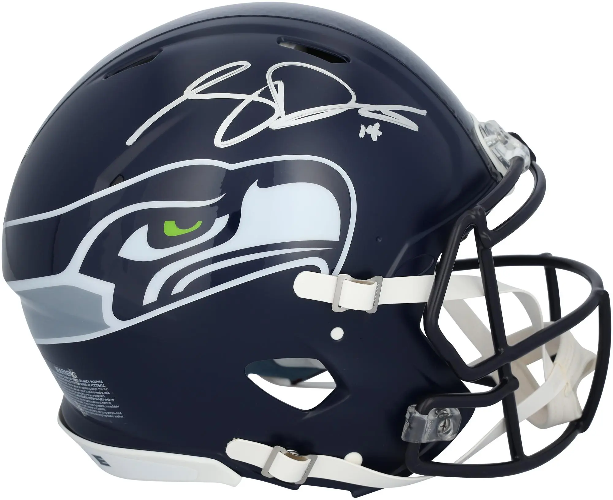 Sam Darnold Seattle Seahawks Autographed Riddell Speed Authentic Helmet - Fanatics Authentic Certified
