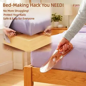Creative Bed Sheet Organizer, Multi-Functional Home Bed Sheet Organizer, Easy-To-Use Mattress Raiser, Ideal for Nails and Seniors, Bed Sheet Holders