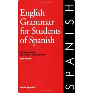 USED-English Grammar for Students of Spanish (English and Spanish Edition) by Emily Spinelli (Paperback)