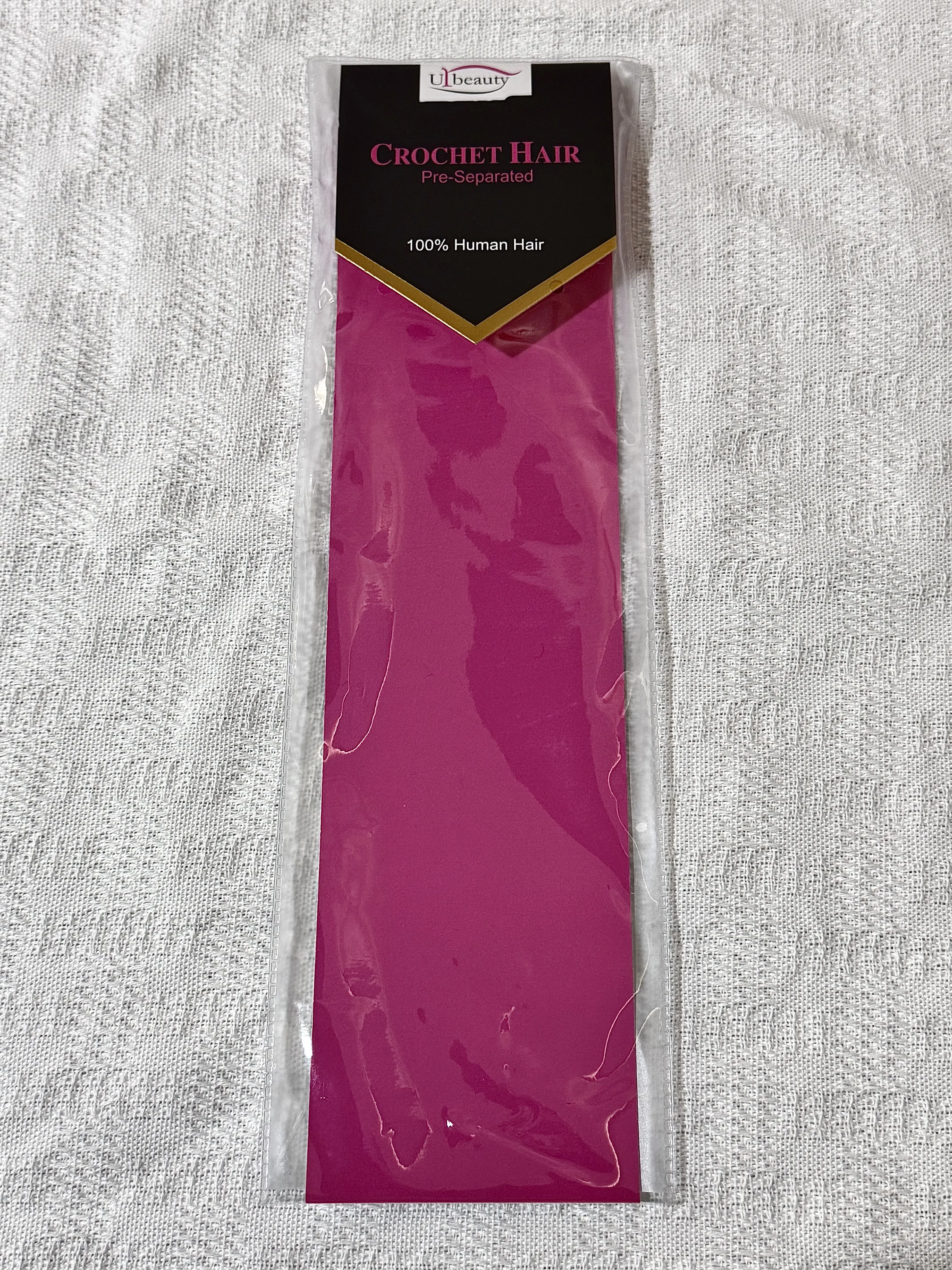 [Not For Sale)Urbeauty Free Gift Bag with Feather Crochet Human Hair Purchase-Automatically Included after Purchase(Do Not Order Separately)