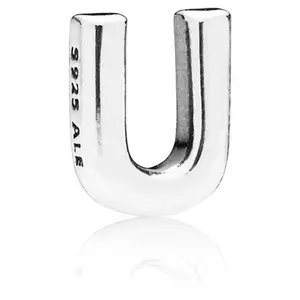 Pandora Letter U Petite Silver Petite Element 797339