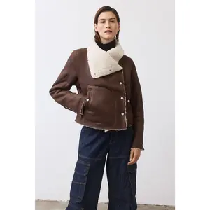 The Cruiser Reversible Shearling Moto Jacket