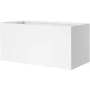 Metal Rectangular Planter 36" L x 12" W x 16" H Galvanized Steel Planter Box Rectangle Outdoor Planters Commercial Residential for Patio, Backyard, Garden