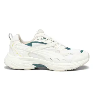 PUMA Mens Morphic Varsity Lace Up Sneakers Shoes Casual - White