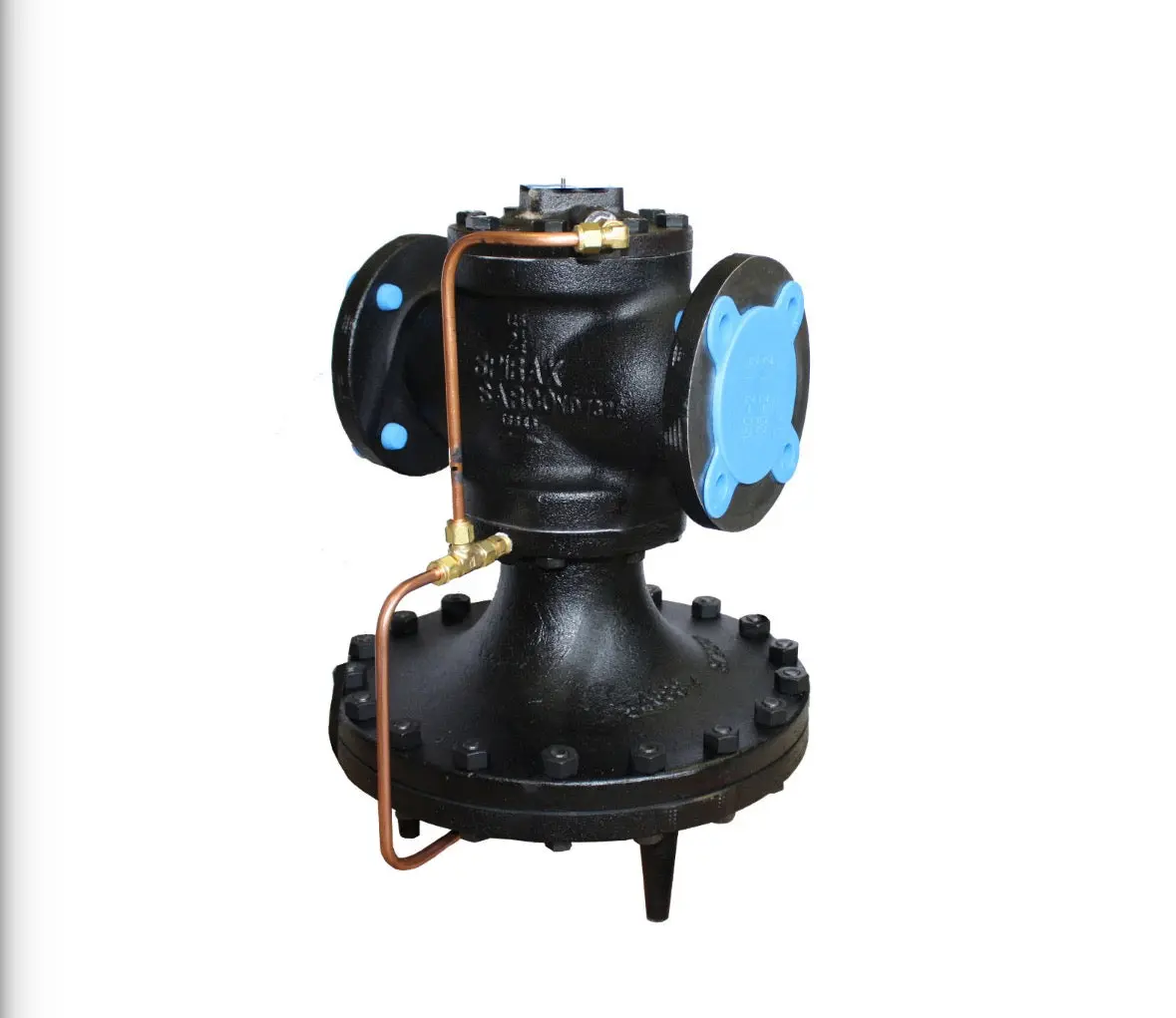 Spirax Sarco 54886, 25P Pilot Operated Pressure Reducing Main Valve, 3 in, ANSI 250 Flange, 250 psi, 450 deg F