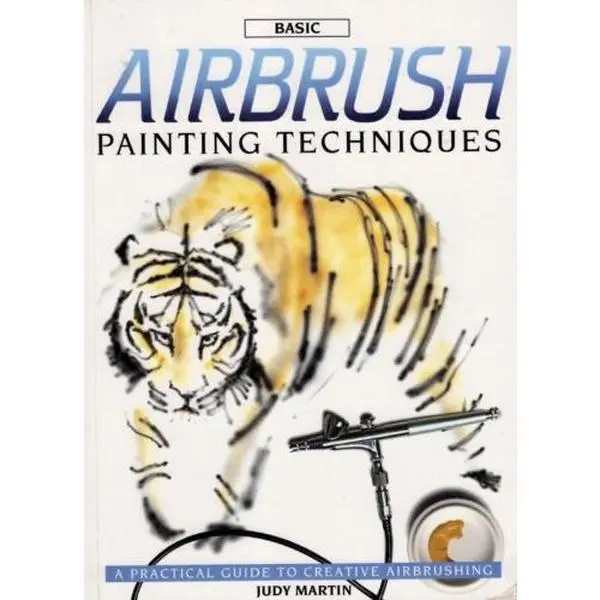 USED Book - Basic Airbrush Painting Techniques: A Practical Guide to Creative Airbrushing by Judy Martin (Paperback) - english