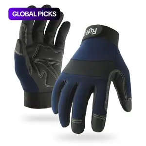 1 Pair Strong Work Gloves for Men & Women, High-Dexterity Mechanics Gloves, Excellent Grip for Gardening & Multi-Purpose Use