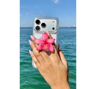 Pink Petal Magsafe Phone Grip Handmad