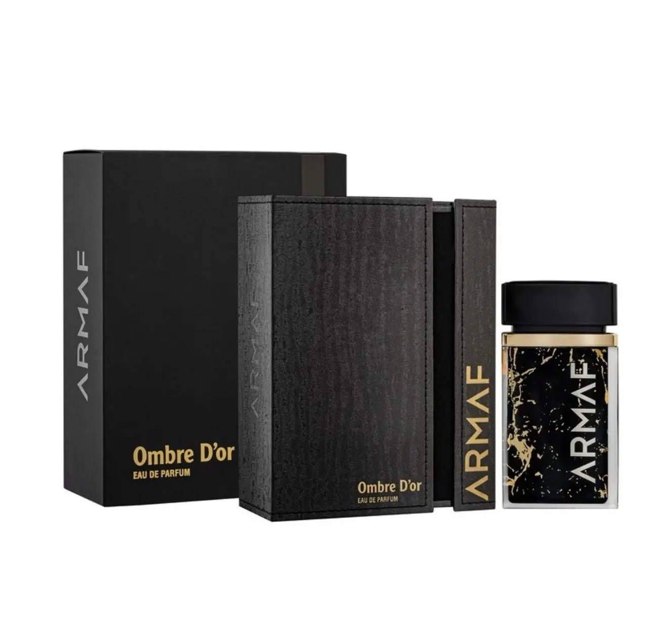 Armaf Ombre D'or EDP for Men, 2.5oz Eau de Parfum Spray, Spicy Fragrance with Lime Musky Top & Musk Accents, Day Night Wear