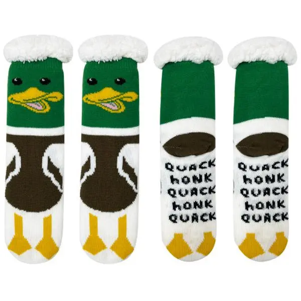 Cozy Moments Mallard Sherpa Socks