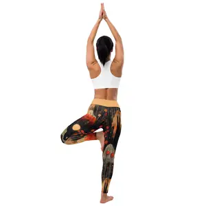 Quantum Nature Dark Yoga Leggings