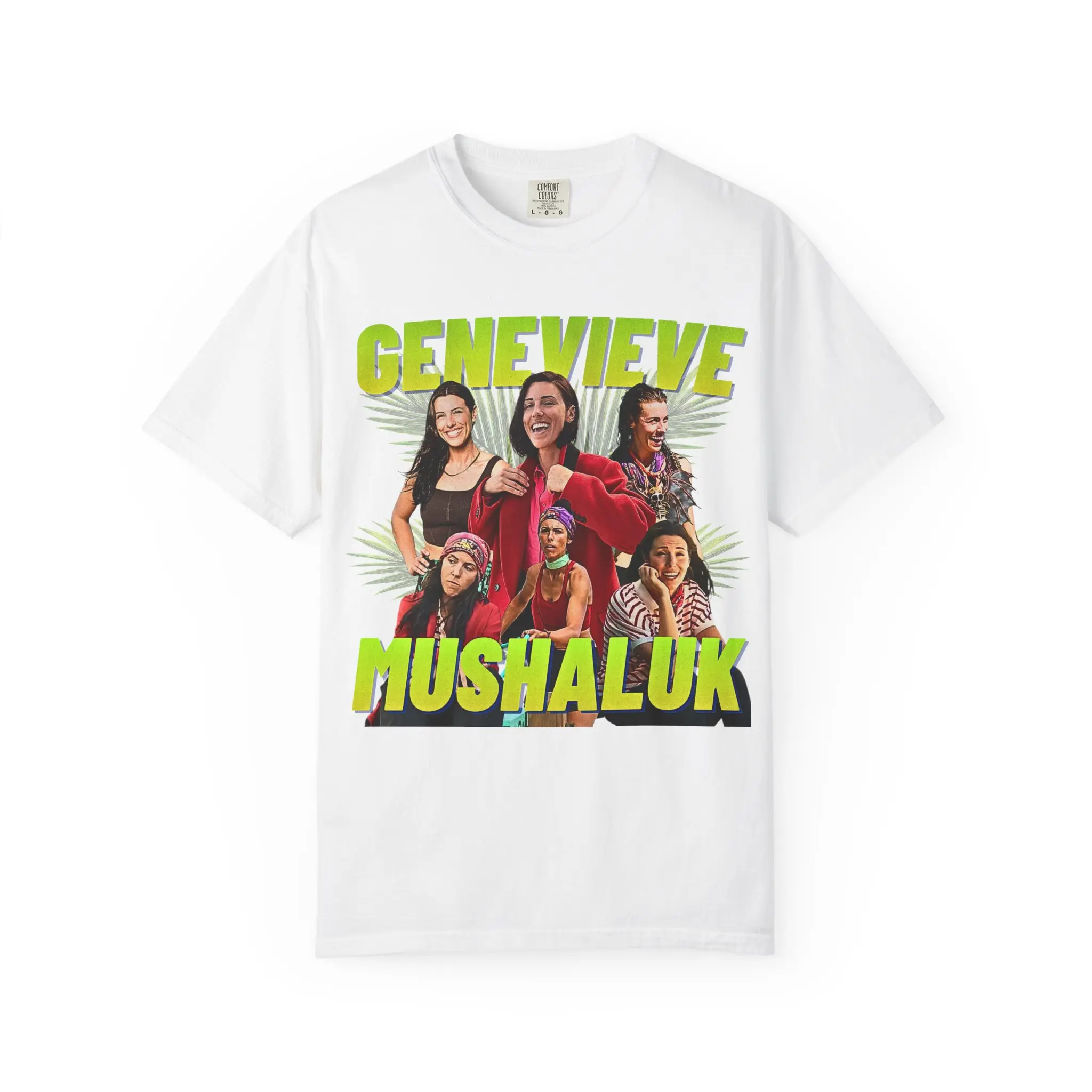 Survivor Genevieve Mushaluk Vintage Graphic T-Shirt, Comfort Colors Tee, Survivor Fan Gift, Unisex