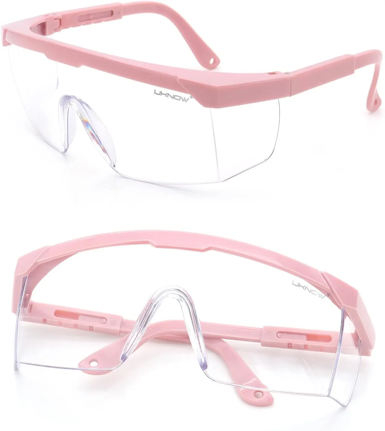 Safety 2 Pack - Anti Fog Safety Goggles ANSI Z87.1 - Protective Eyewear - Clear Lens Lab Goggles