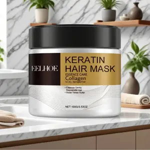 Multi-Effect Hair Repair Mask, Saviors for Dye & Heat Damage, Intense Nourishment, Smooths Frizz, Restores Shine, Essential Hair Care