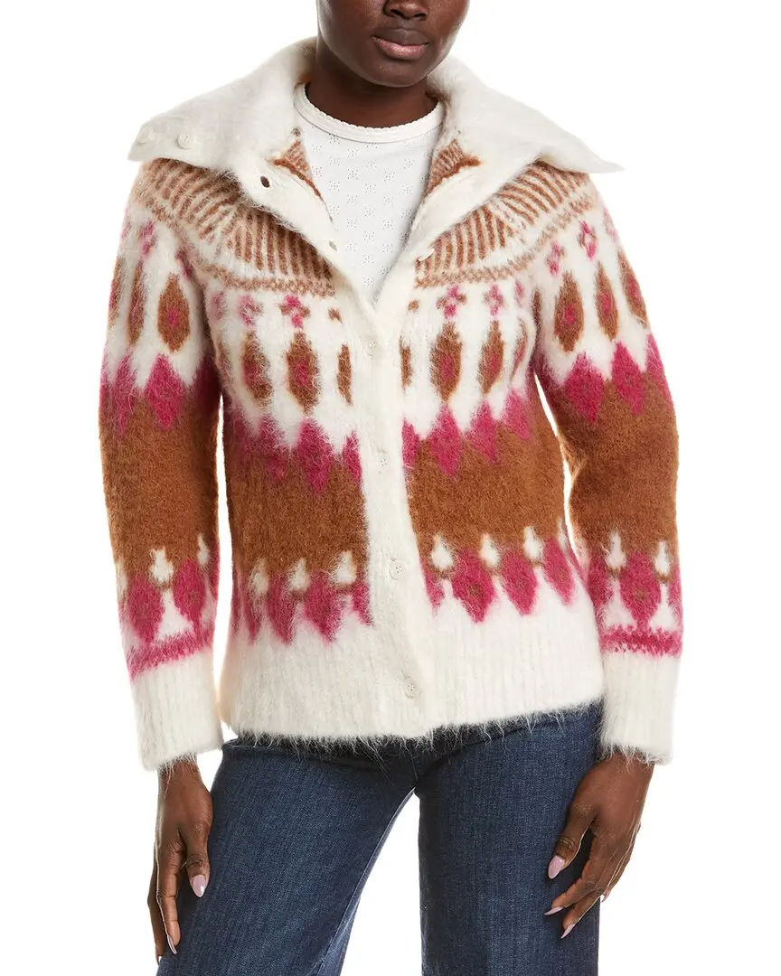 NAADAM Italian Luxe Fairisle Alpaca & Wool-Blend Cardigan