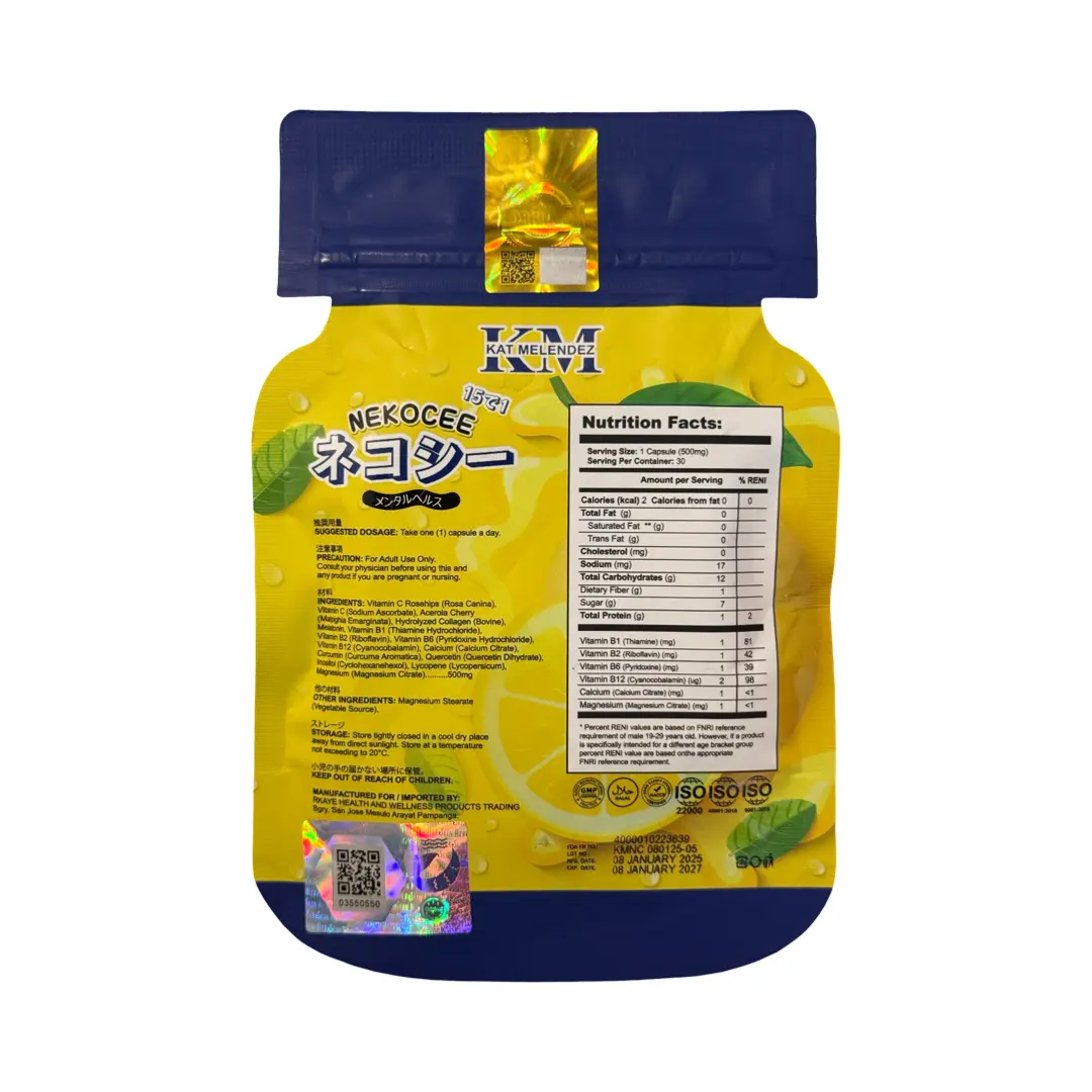 Herskin Nekothione Glutathione 9in1 & Nekocee - Anti-Aging, Moisturizing  Supplement with L-Glutathione, Collagen, Hyaluronic Acid & Free Pouch -  TikTok Shop