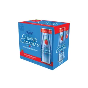 Clearly Canadian Summer Strawberry (6 cans x 12 FL OZ)