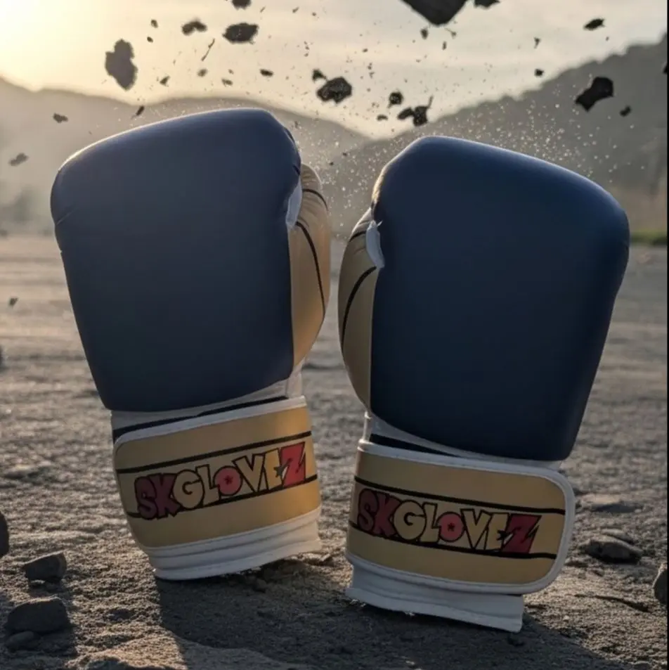 Saiyan Prince Boxing Gloves Velcro