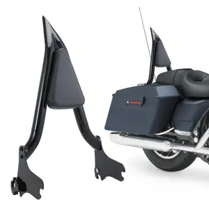 24inch Backrest Sissy Bar For Harley Touring Road Electra Street Glide Road King 1997-2008