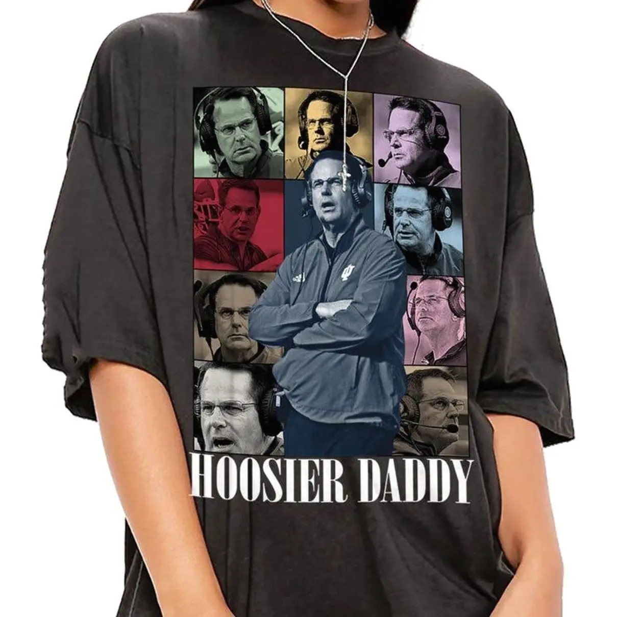 Hoosier Daddy Football Coach Curt Cignetti Shirt, Indiana Rose Bowl 25 26 Unisex Tee, IU Hoosier Sweatshirt, National Championship Winner R6FL1