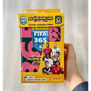 Panini 2026 FIFA 365 Football Star Cards - Canned Club Player Trading Collection Cards (Exclusive Gift for Football Fans)