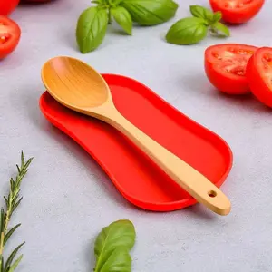 Minimalist Kitchen Utensil Tray | Spoon and Spatula Rest | Countertop Organizer for Cooking Tools