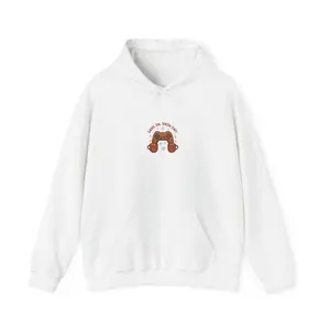 Cozy Gamer Winter Hoodie – "Game On, Snow Day" Controller & Hot Cocoa Design