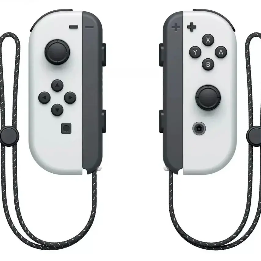 Wireless Joy Con Pair L+R White – Compatible with Nintendo Switch, No Drift