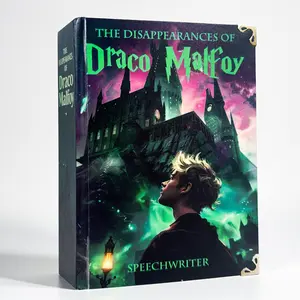 The Disappearances of Draco Malfoy Hardcover | Special Edition Dark Romance | Collector Bookshelf Display