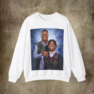 Vintage Commanders Sweatshirt - Jayden Daniels & Terry McLaurin Crewneck, Step Brothers Inspired Football Apparel