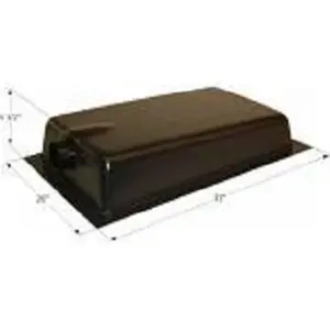 212 MAIN I6S-12583 Icon Waste Holding Tank for Household Appliances, Durable Plastic Construction, Textured Exterior Finish