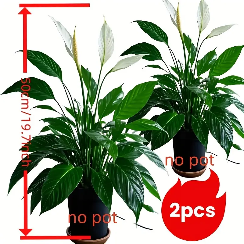 2 Sets Large Outdoor Artificial Greenery, Rainproof Design, Tropical Fake Flowers & Grass, Decorative Fake Plants, Ideal for Photography, Home Decor, Garden, Wedding, Hotel, Office, Artificial Plants