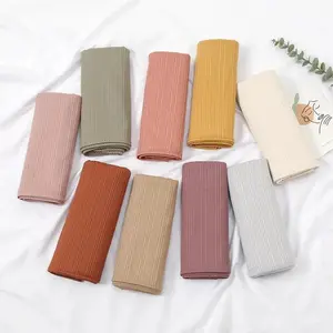 Crinkled Soft Jersey Hijab (MH001) Head Scarf Formal