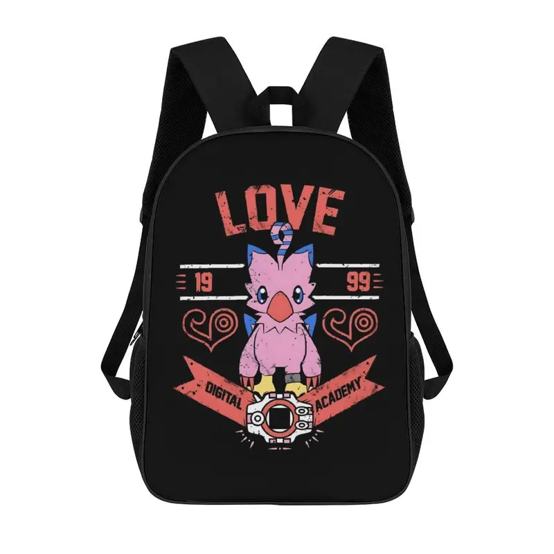 Digimon Backpack LargeCapacity Preppy Casual School Bag - Main Image