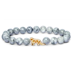 Fahlo The Ascent Bracelet - Track a Real Snow Leopard -  Jewelry Gift -  Handmade -  Support Snow Leopard Conservation