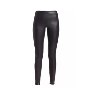Fleece-Lined Faux Leather Leggings