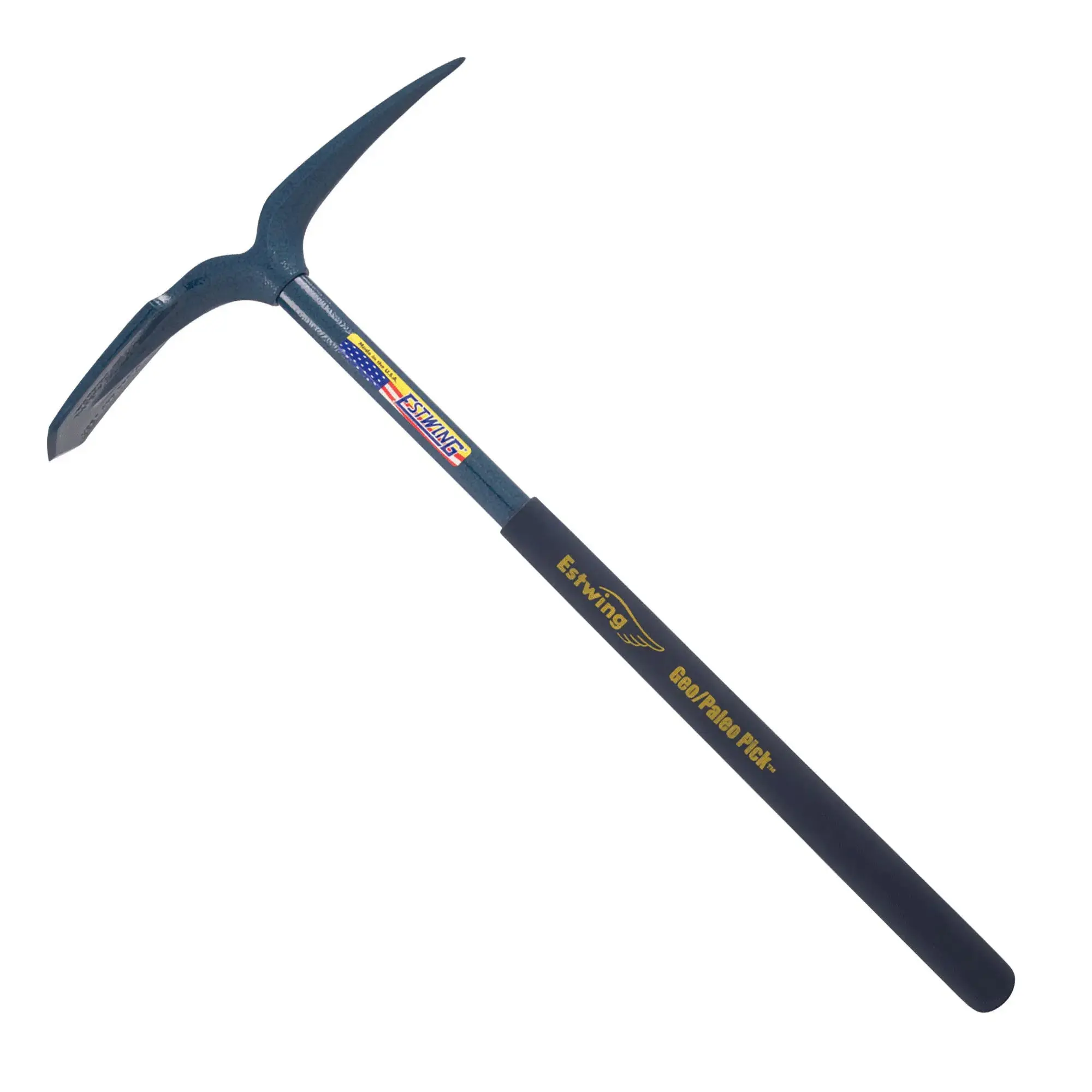 Estwing Geo/Paleo Rock Pick - 25" Geologist Tool with All Steel Construction & Vinyl Cushion Grip