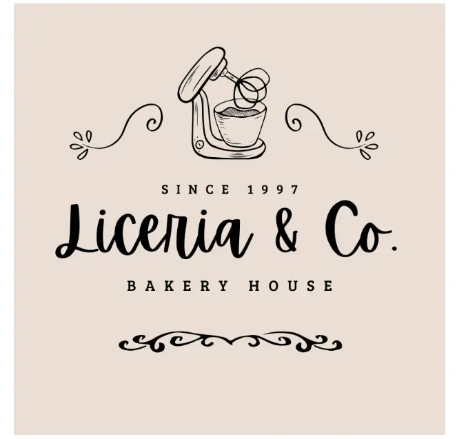 Gray Minimalist Bakery Packaging Circle Sticker 5cm sticker