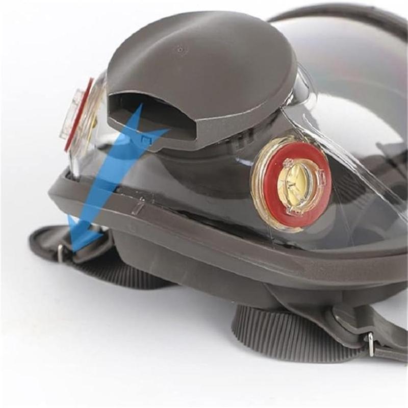 17 in 1 Full Facepiece Reusable Respirator Mask 6800 for Spray Paint and Welding, 17 in 1 Anti-Fog Respiratory Supplies with Wide View