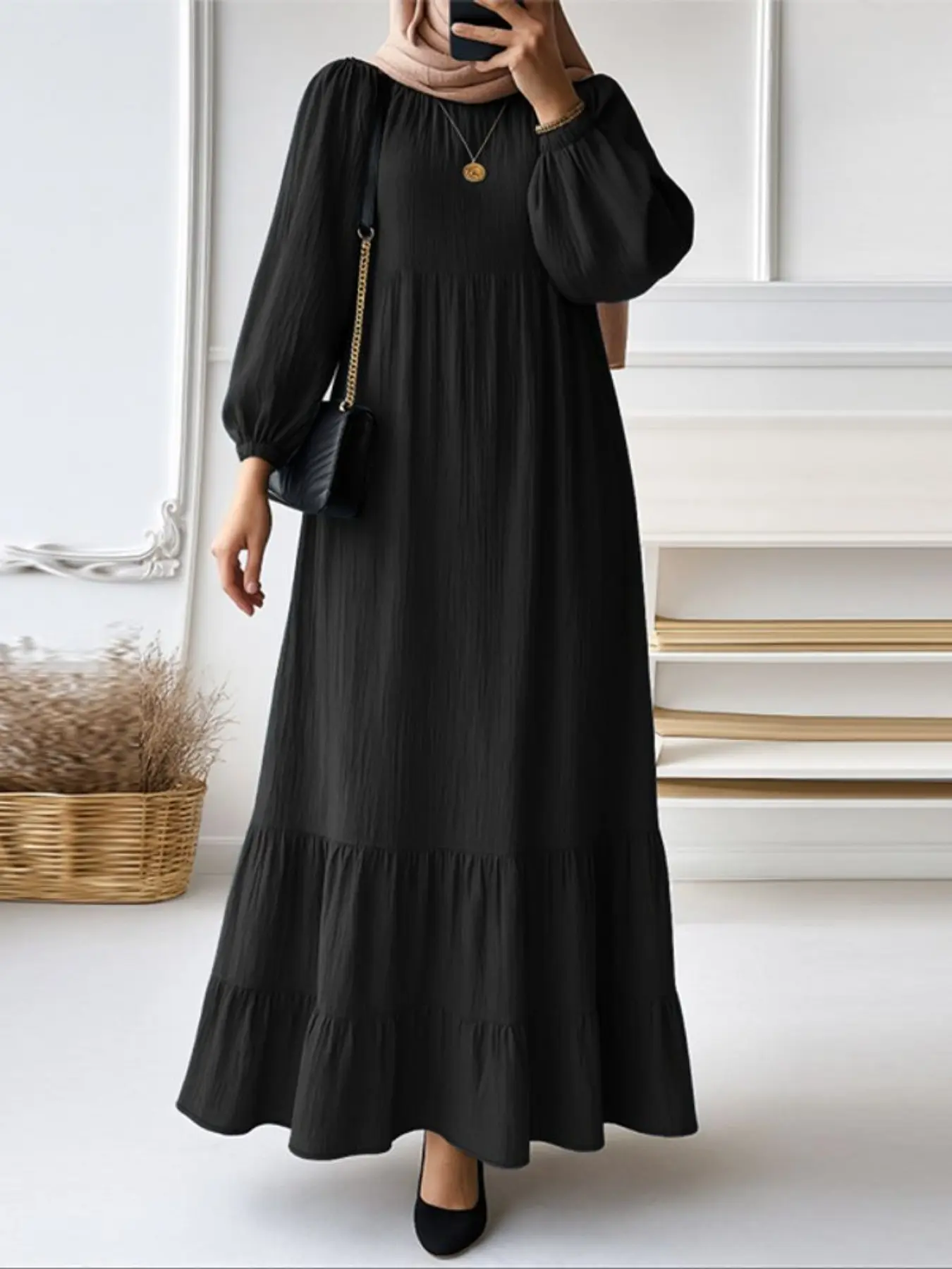 lace shift dress Pleats overlay lace shift dress main image 0