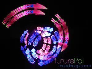 MOODHOOPS Remote Poi for Dance, Gymnastics