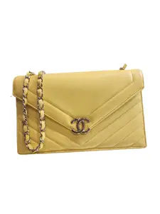 Pre-owned CHANEL France Crossbody Bags Chevron Envelop Bag