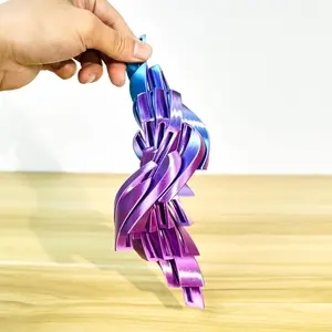 Slime Ball Motion Fidget Toy, 3D Printed Desk Fidget Toy, Kinetic Handheld Sensory Toy, Satisfying Desk Toy Gift For Adults