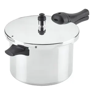 Farberware 6-Quart Aluminum Stovetop Pressure Cooker 15 PSI, Speed Up Your Cooking – Perfect Meals in Minutes!