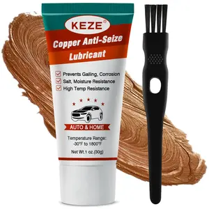 Copper Anti Seize Thread Lubricant Grease Antiseize Compound for Automotive Spark Plug Bolts Nuts, Prevent Rust Corrosion High Temp Resistant 1 Oz 1 Pack